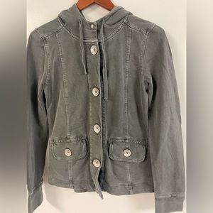 prana hooded sweatshirt / blazer